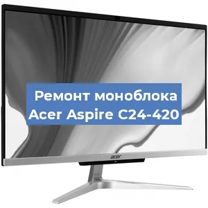 Замена usb разъема на моноблоке Acer Aspire C24-420 в Тюмени